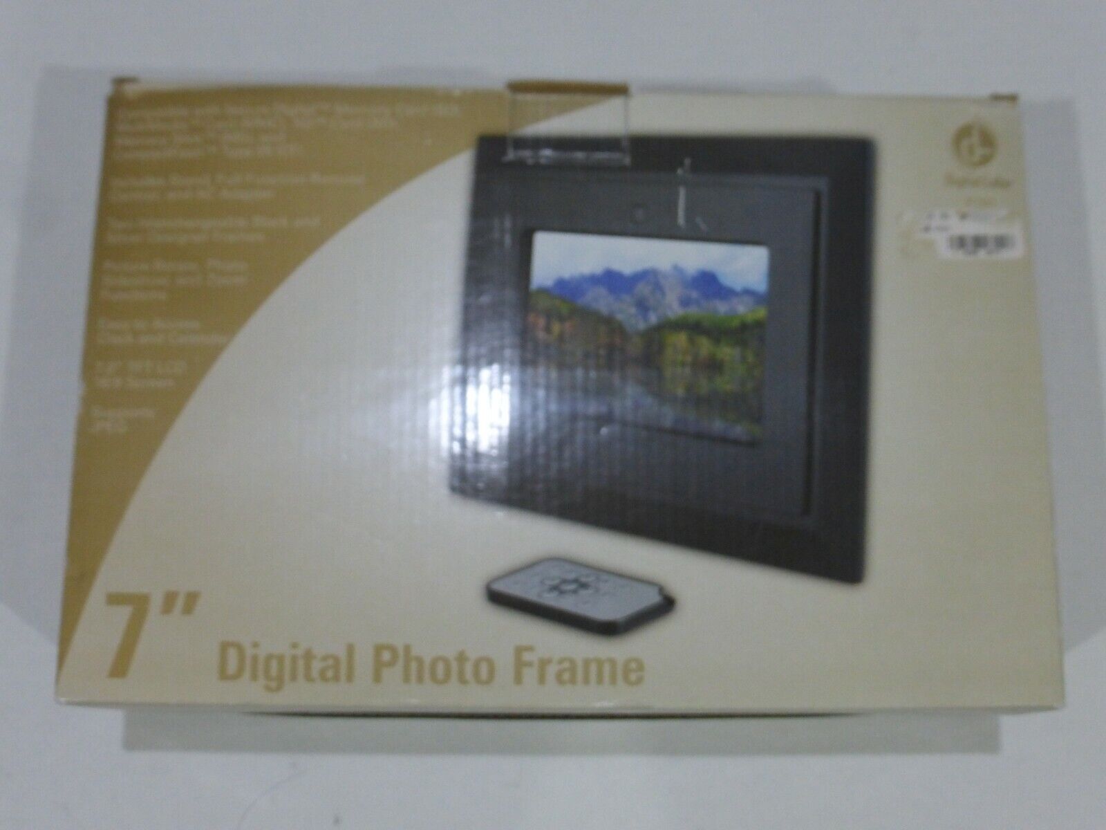 New Lot of 2 New Digital Lab 7” Black Silver Photo Designer Frame K101  Digital Lab Does Not Apply - фотография #11