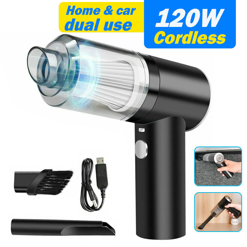 120W Cordless Handheld Vacuum Cleaner Small Mini Portable Car Auto Home Wireless Housmile - фотография #4