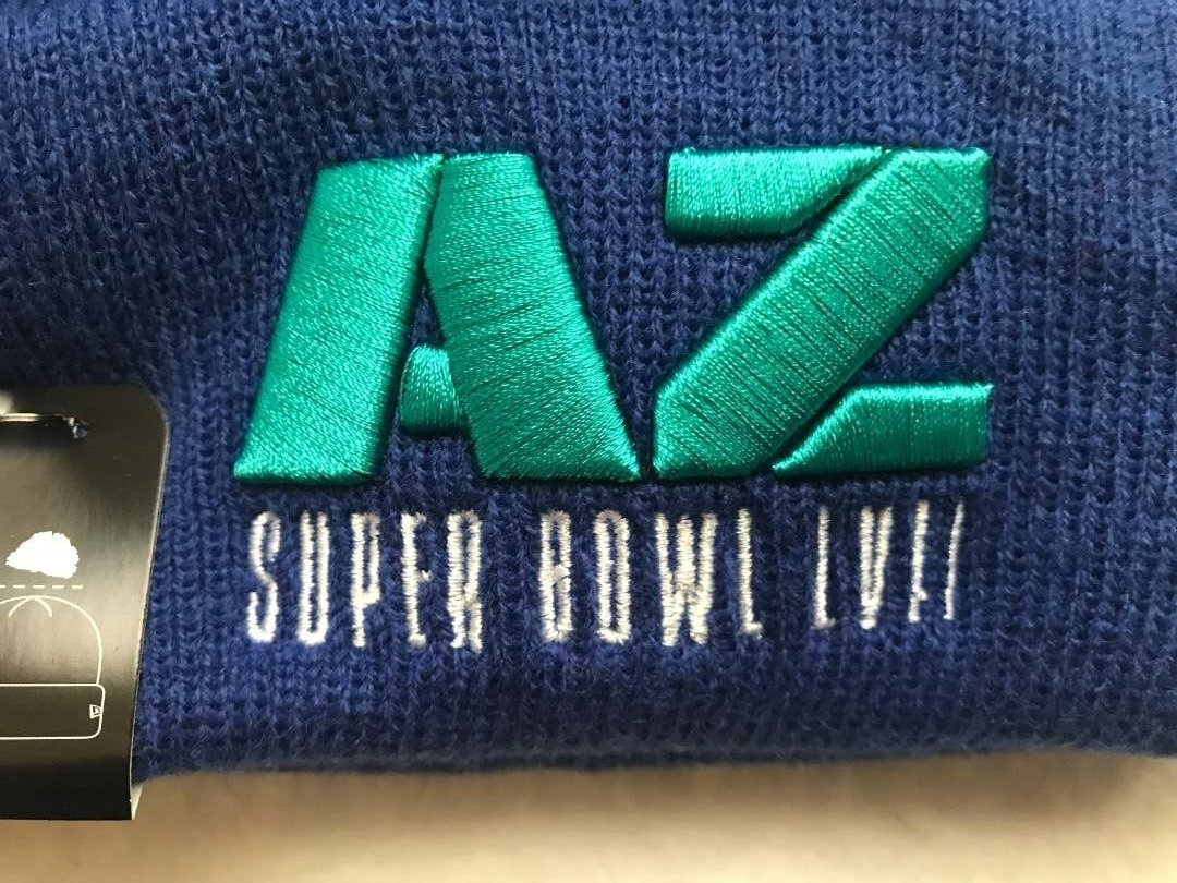 3 Pack of NFL Super Bowl LVII Arizona Chiefs vs Eagles AZ Blue: Beanie & 2 Hats nfl - фотография #3