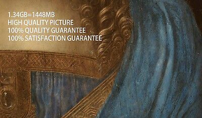 Salvator Mundi, Da Vinci,  Standard Sizes Print on Canvas, Giclee Print, HQ Без бренда - фотография #2