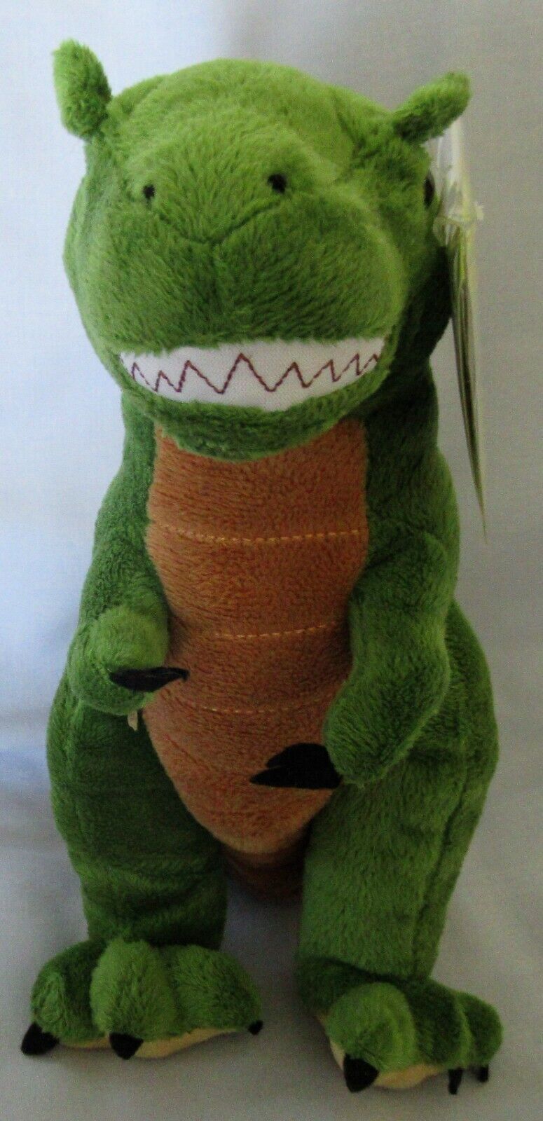 TREX - Kookeys Green Dinosaur Plush TREX1JY - 10 VOX - UNUSED CODE - 10" TALL kookeys - фотография #2