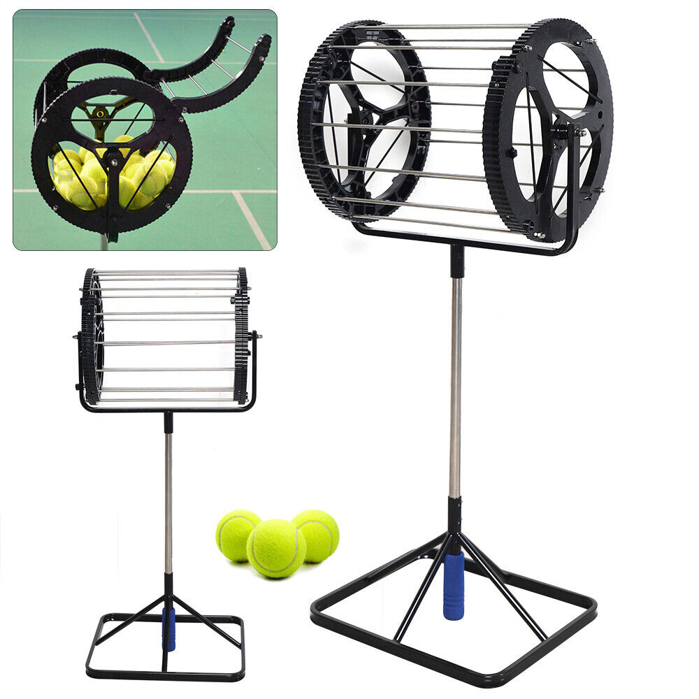 Tennis Ball Pick Up Hopper Automatic Balls Receiver with Handle Pick Up 55 Balls Unbranded Does Not Apply - фотография #10