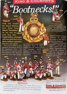 KING & COUNTRY  "THE AGE OF NAPOLEON" NA265,266,267 BOOTNECK MARINES LOT#1 MIB King & Country - фотография #8