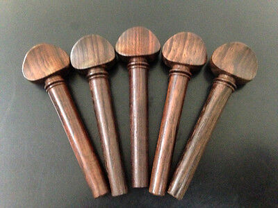 Oud Pegs Rosewood Swiss Models A quality with Persian Eye 55/9/7 mm 12 pcs Lot violin india Does Not Apply - фотография #2