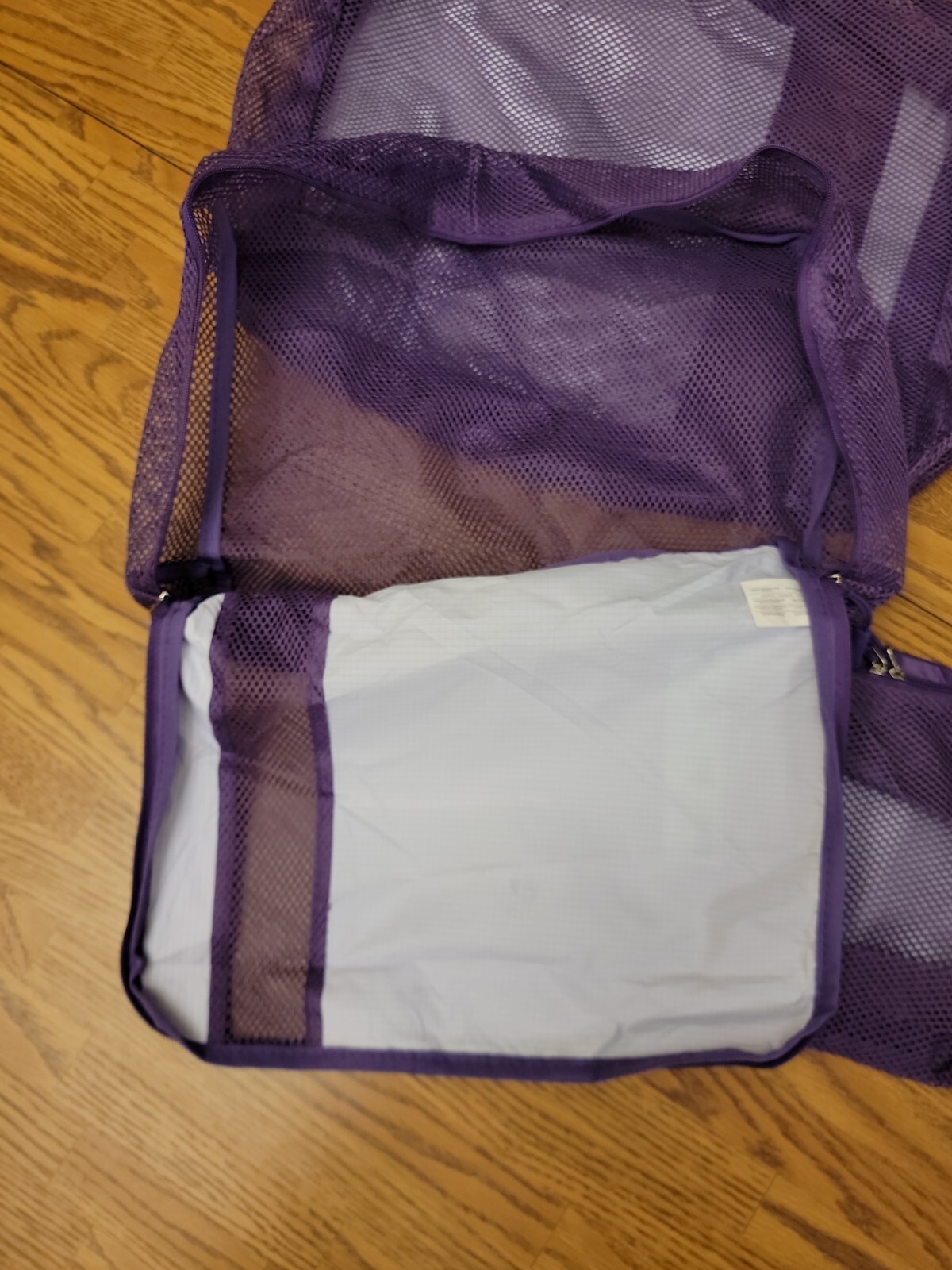 Travel Bags Olympia U.S.A. 3 Piece Packing Pouch Set Purple Travel Bags Olympia - фотография #8