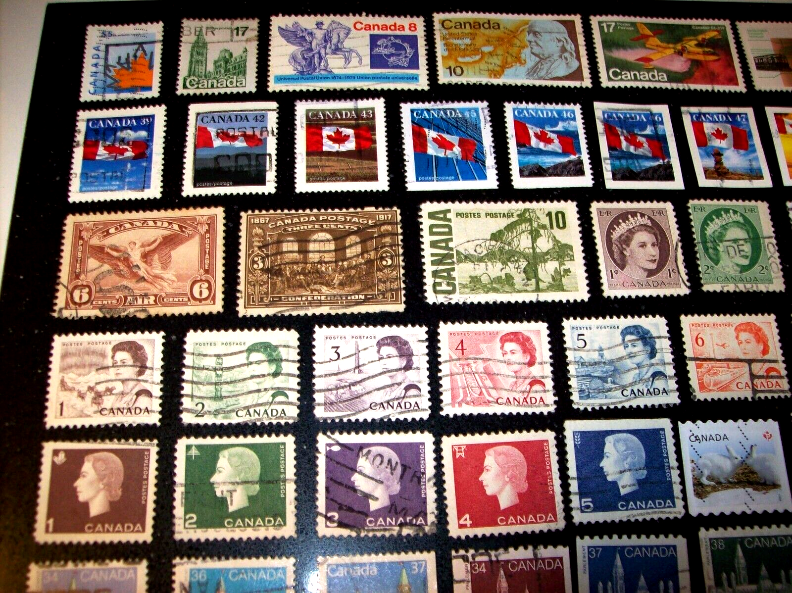 CANADA Stamps Mixed Lot of 91 All Different Never Hinged O P (Free Shipping) Без бренда - фотография #5