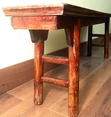  Antique Chinese Ming Bench (3273), Cypress Wood, Circa 1800-1849 Без бренда - фотография #11
