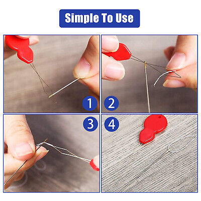 20PCS Needle Threader Hand Machine Sewing DIY Simple Craft Threading Guide Tools RedTagTown Does Not Apply - фотография #7
