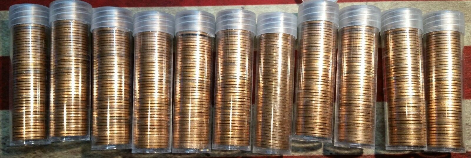 Complete Copper Memorial Cent Penny Set 1959-81d (50 Coins) Unc, BU, most Red   Без бренда - фотография #12