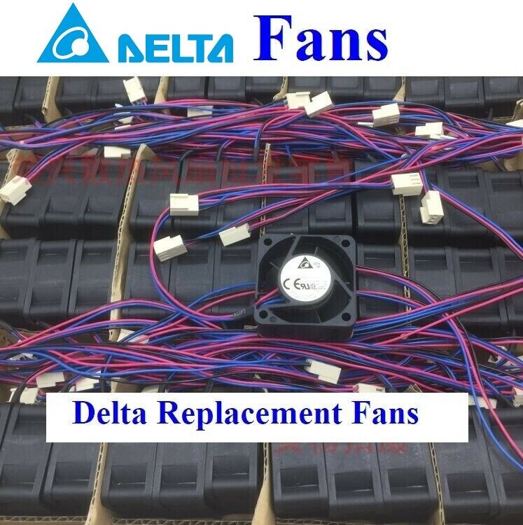 Set of 3x new Delta replacement fans for Cisco SG350XG-2F10 Cisco SG350XG-2F10 - фотография #3