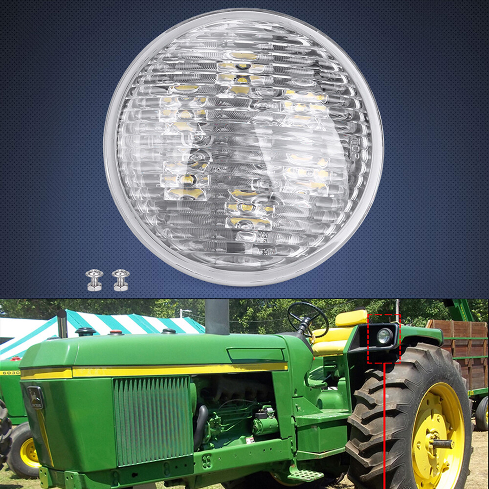 2x Headlight RE336112 RE285628 For John Deere 4050 4055 4650 7520 8430 8440 8450 Unbranded Does Not Apply - фотография #3