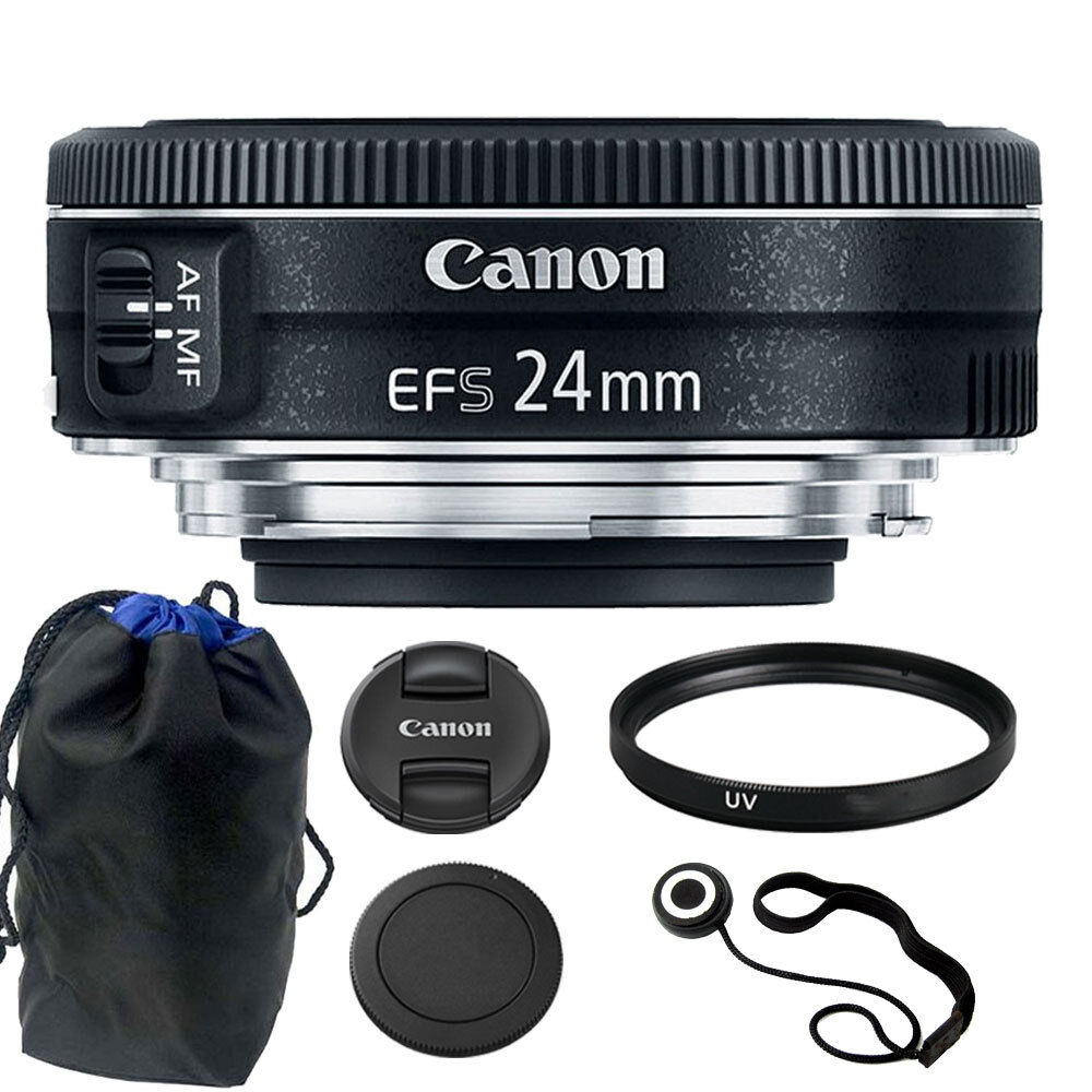 Canon EF-S 24mm f/2.8 STM Lens 67mm Kit for Canon Digital SLR Camera Canon CNN-24MM-28-K1-US