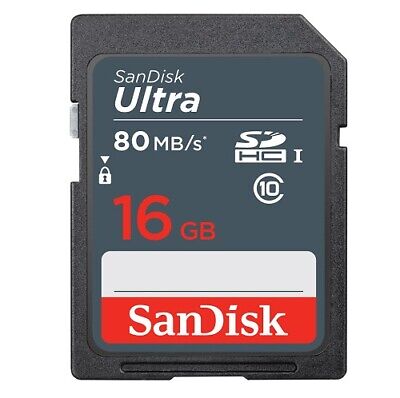 16GB Sandisk Ultra C10 SD cards 10 pack for Camera / Trail Camera / Computers SanDisk SDSDUNS-016G-GN3IN - фотография #2