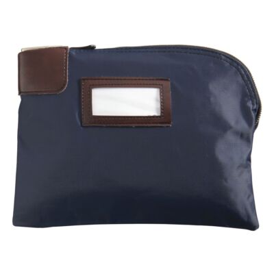 ControlTek 7-Pin Canvas Locking Night Deposit Bag, 8 1/2" x 11", Blue FEDERAL SUPPLY