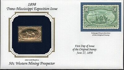 1898 Trans-Mississippi Exp Issue U.S Golden Replicas of Classic Stamps. Set of 9 Без бренда - фотография #7