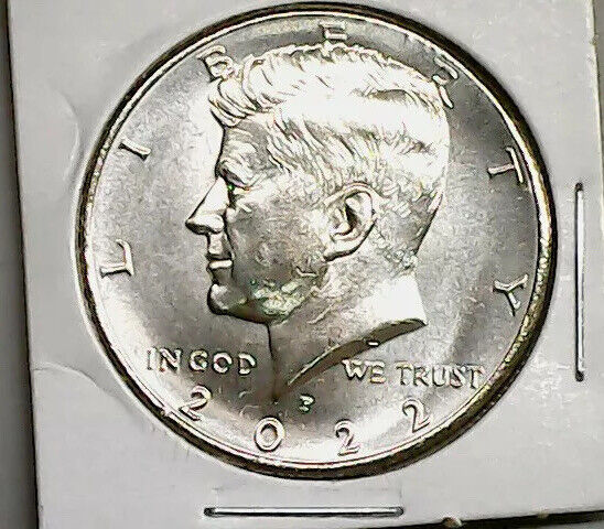 2022 P D Kennedy Half Dollar BU NIFC 2 coin set  Без бренда - фотография #11
