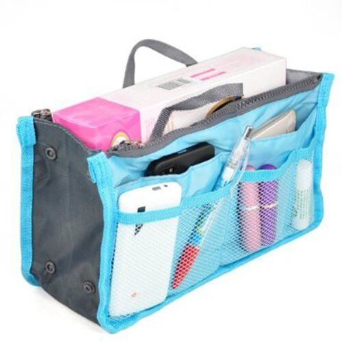 2 X Purse Organizer Insert Pack Women Travel Set Handbag Liner Tidy Dual GIFT  Unbranded - фотография #6