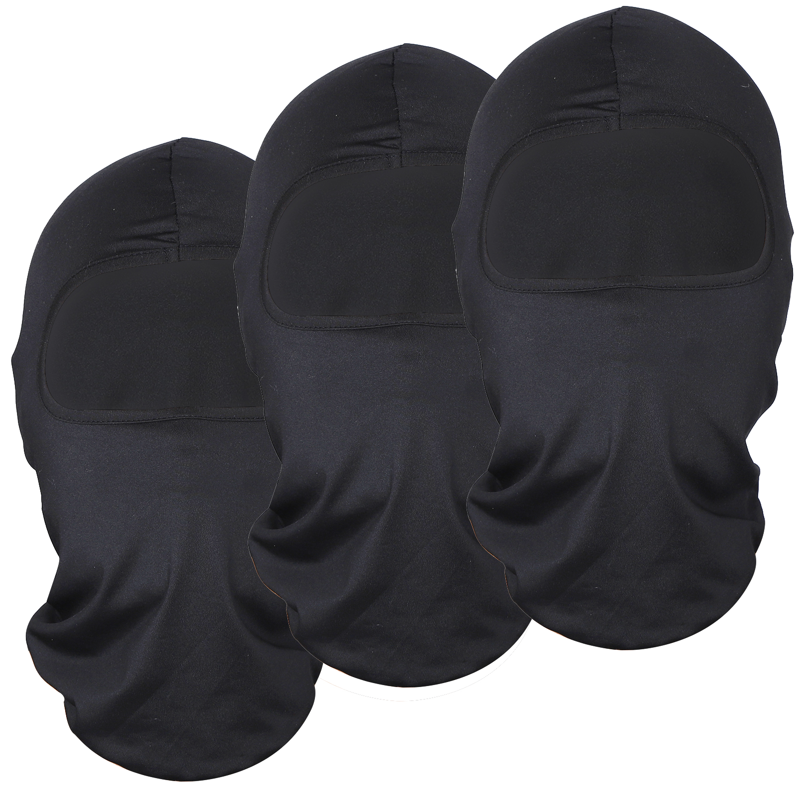  3 Pack Unisex Balaclava Full Face Mask Hat for Outdoor Airsoft Motorcycle Ski  Unbranded