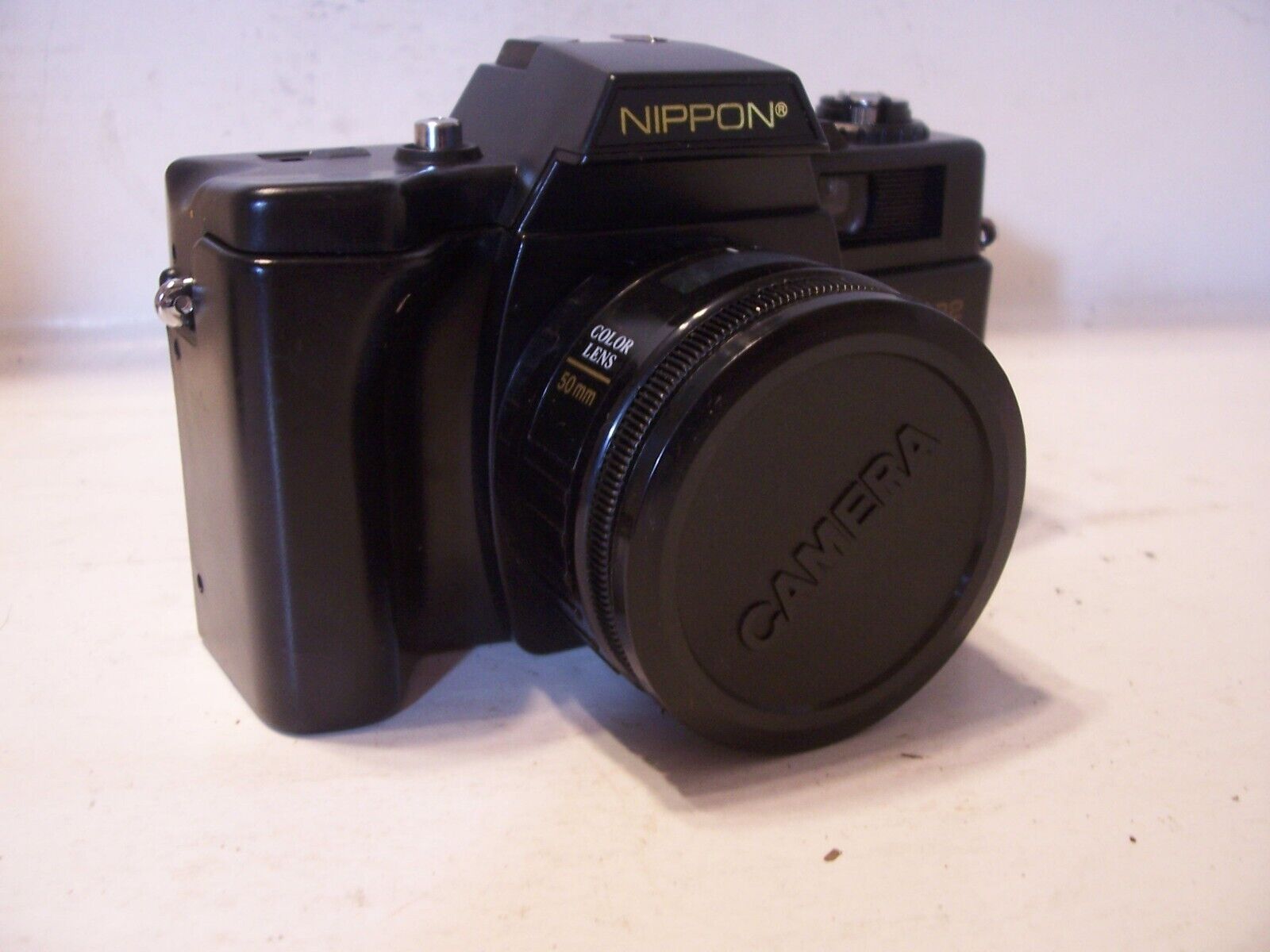 NEW Vintage Film 35mm Camera Nippon AR-4392F w/ Case, Strap, Sun Shade, Lens Cap Nippon ar 4392F - фотография #15