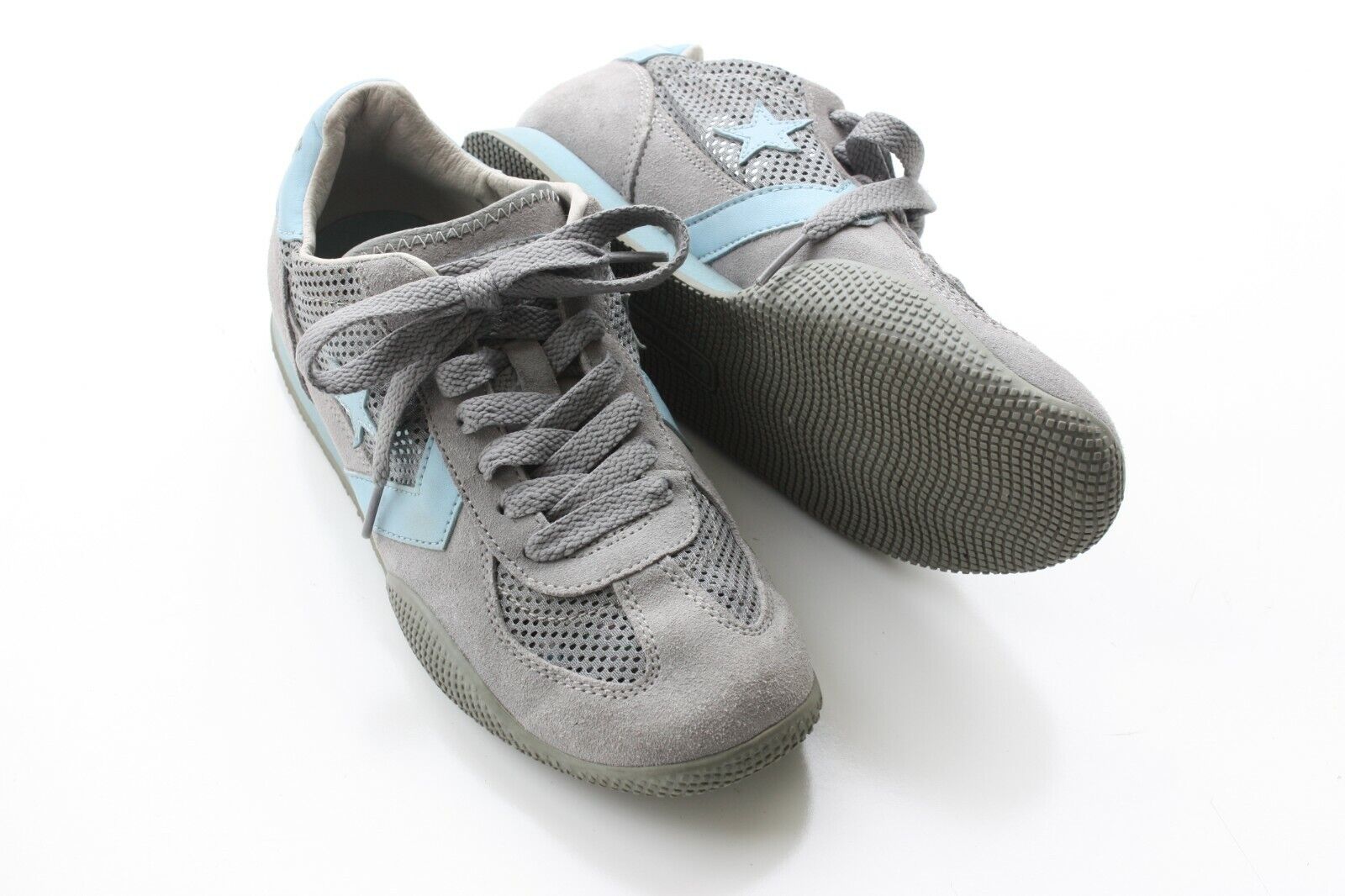 Converse All-Star suede Gray Brown Blue Unisex LOT OF 2 Summer shoes Converse ALLSTAR - фотография #11