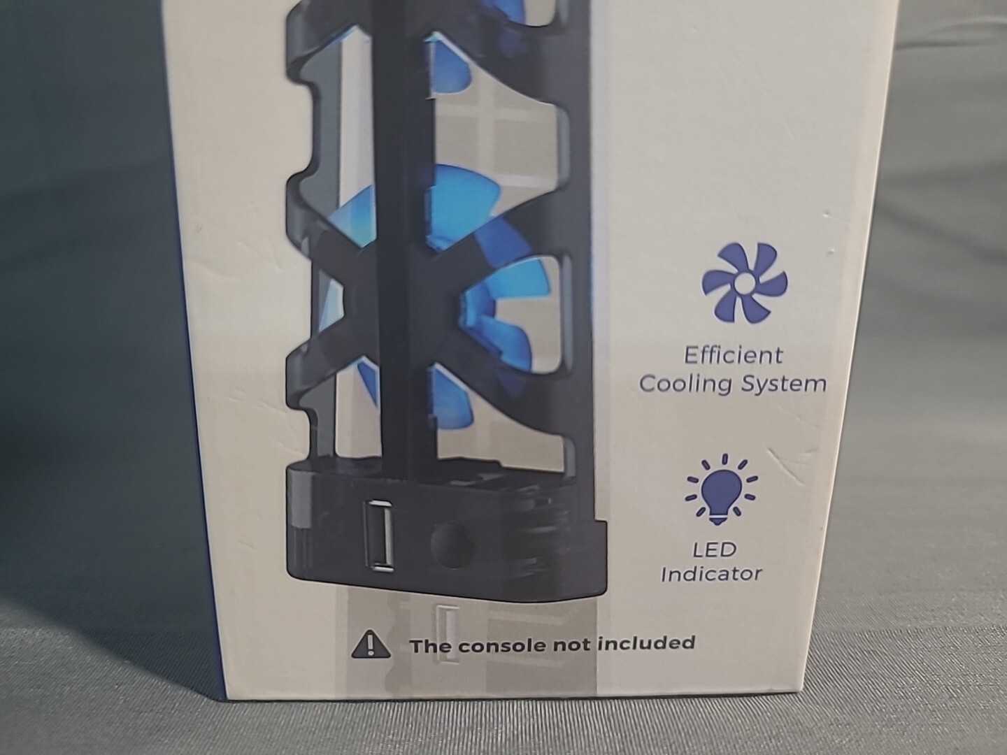 NexiGo PS5 Accessories Cooling Fan [Auto On/Off] with LED Light, for Both Dis... NexiGo NexiGo PS5 - фотография #3