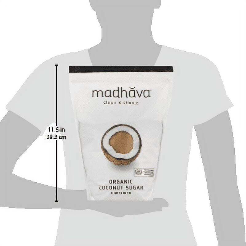 Madhava Organic Unrefined Coconut Sugar, 3 lbs Bag Madhava PP-GRCE39127 - фотография #7