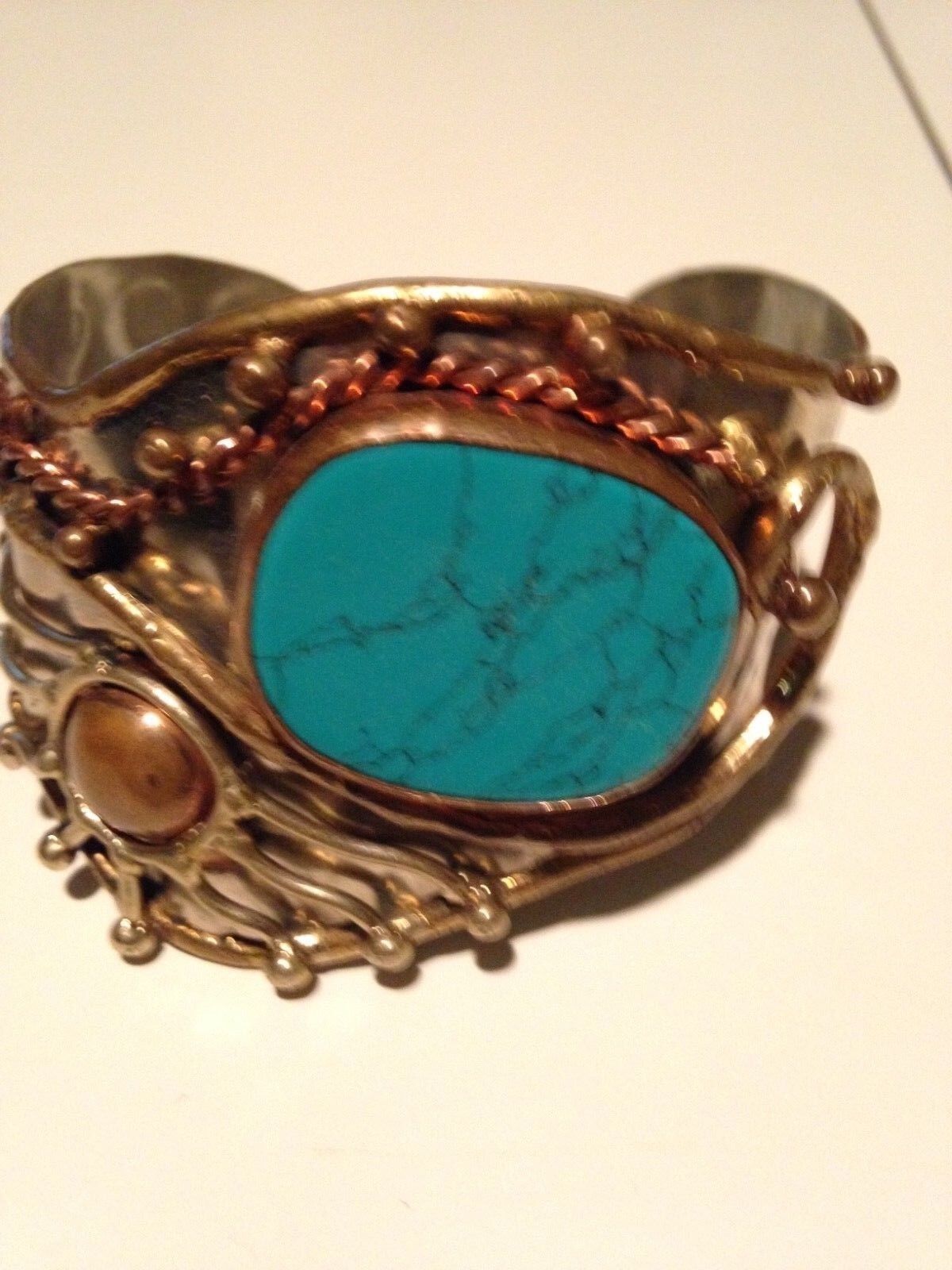 2 pcsTurquoise  bracelet/ turquoise bracelet/ costume jewrey bracelet set  Unbranded - фотография #2