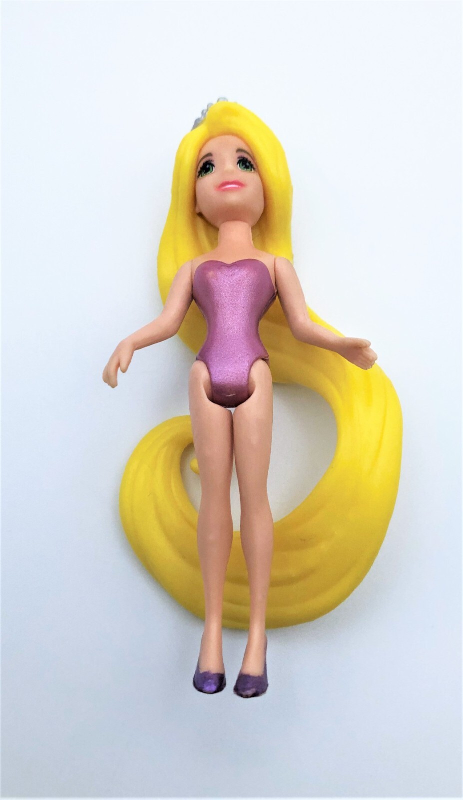 Disney Princess Rapunzel from Tangled Glitter Glider Magiclip  Polly Pocket Disney Princess - фотография #4