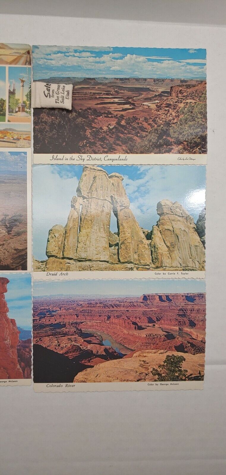 6 Vintage Post Cards From Utah - Assorted Landscape Photos- New Без бренда - фотография #4