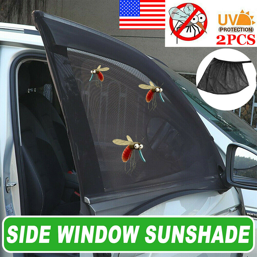 Car Window Screen Mesh Cover Privacy Mosquito Bugs Net Sun UV Protection Camping Paddsun Does Not Apply - фотография #3