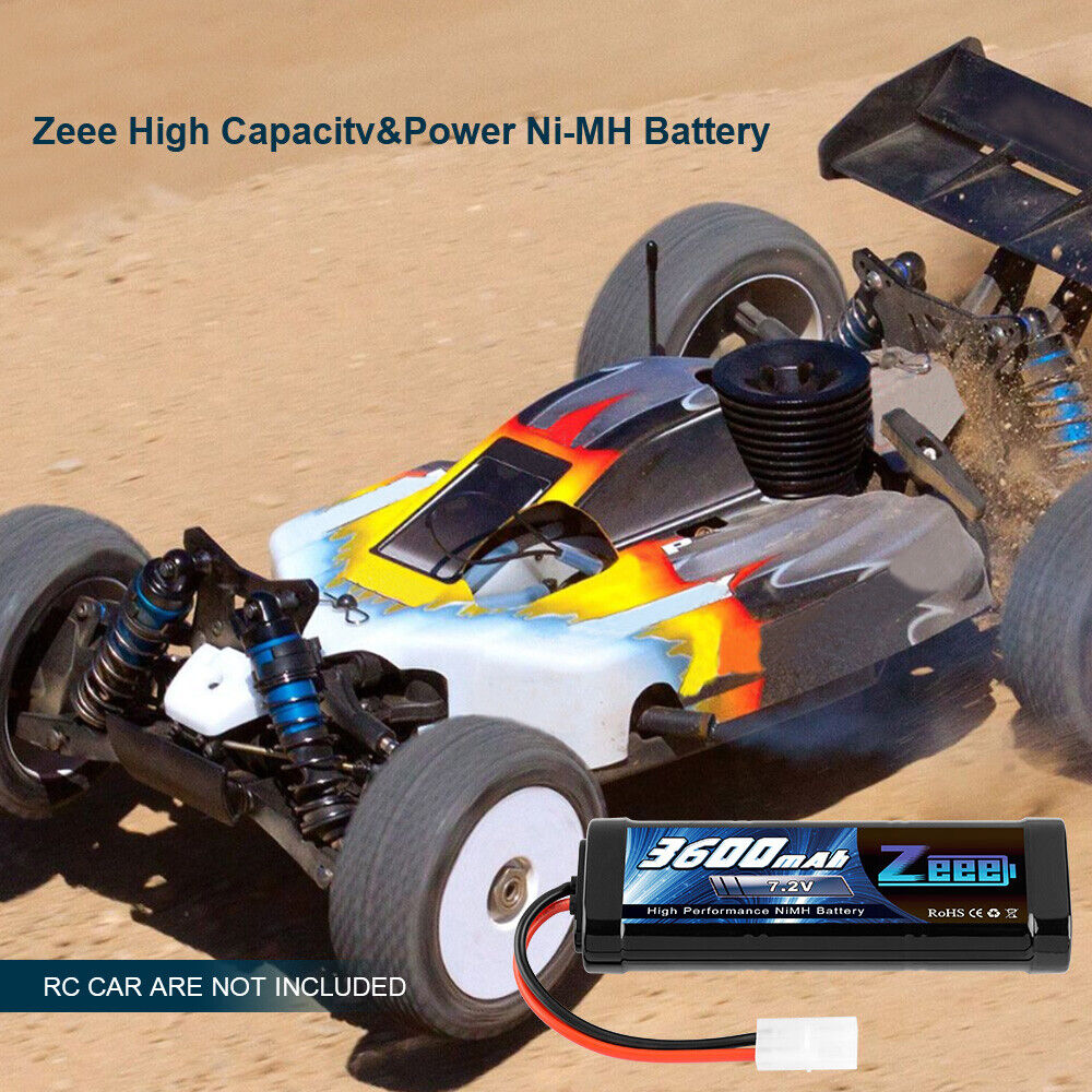 2PCS ZEEE 7.2V 3600mAh Ni-MH Battery Tamiya Plug for RC HPI Kyosho Car Truck  ZEEE Does Not Apply - фотография #6