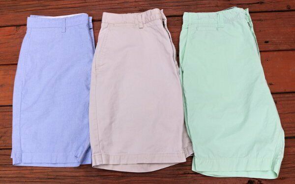 Lot of 3 POLO Ralph Lauren, Chaps Men’s Shorts Chinos Size 34 Khaki Green Blue polo , ralph lauren , chaps
