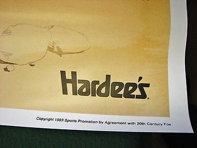 Vintage 1983 M*A*S*H 4077th Final Season Hardee's Poster 19" x 24" Perfect  Без бренда - фотография #3