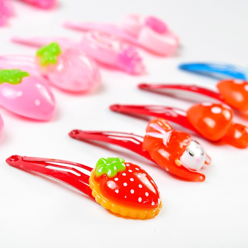 Lots 20X Mixed Styles Cute Cartoon Baby Kids Girls Hairpin Hair Clips Jewelry Unbranded - фотография #7