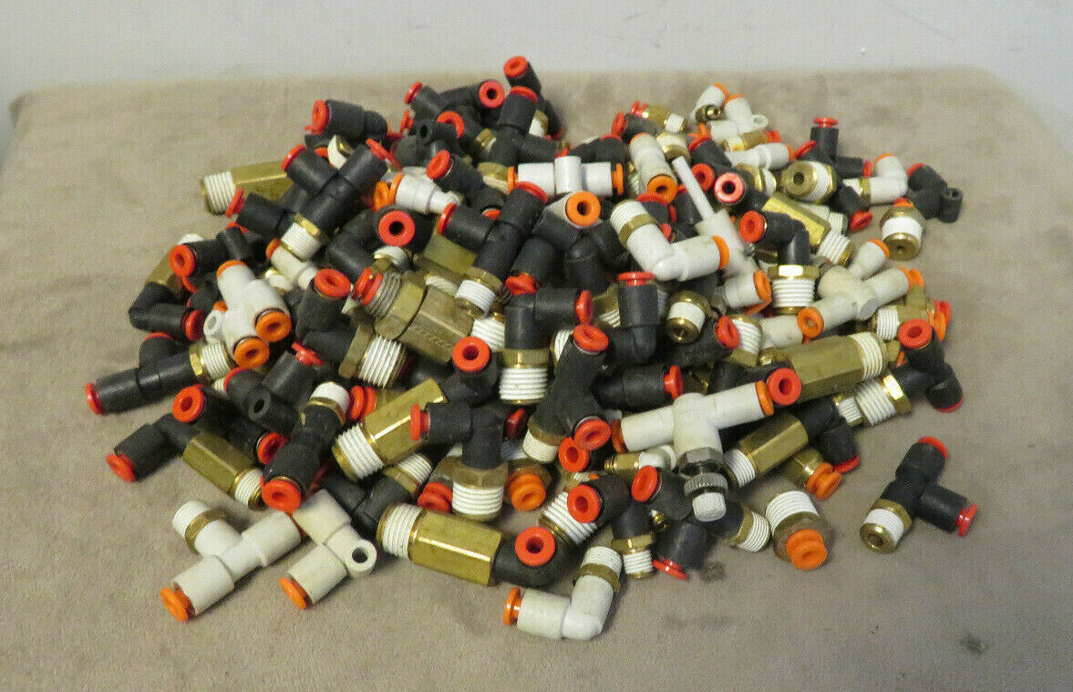  Lot of Assorted Fittings 5/32" - Used Unbranded Does Not Apply