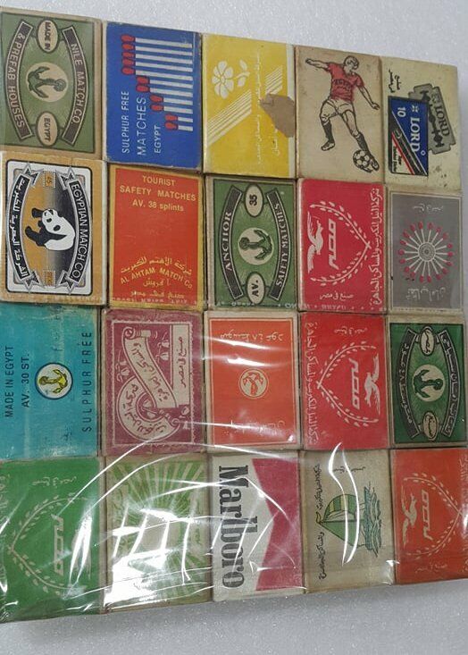 Vintage Rare Egyptian  Amazing Lot 20 Advirtising Match Books Egypt Made Lot #3 Без бренда - фотография #7