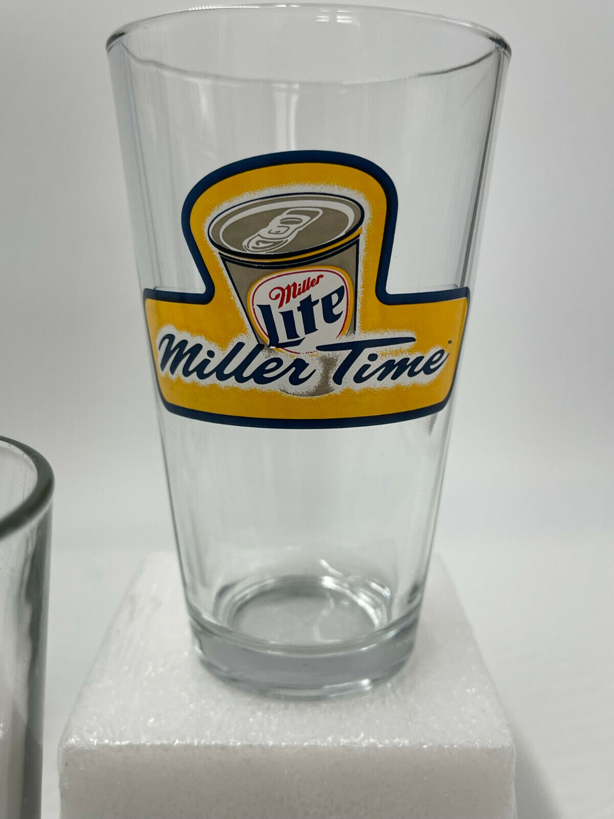 Beer Glasses Set of 3 Miller Time Double Diamond Murphy's Lite Burton Ale Irish Miller Lite - фотография #4