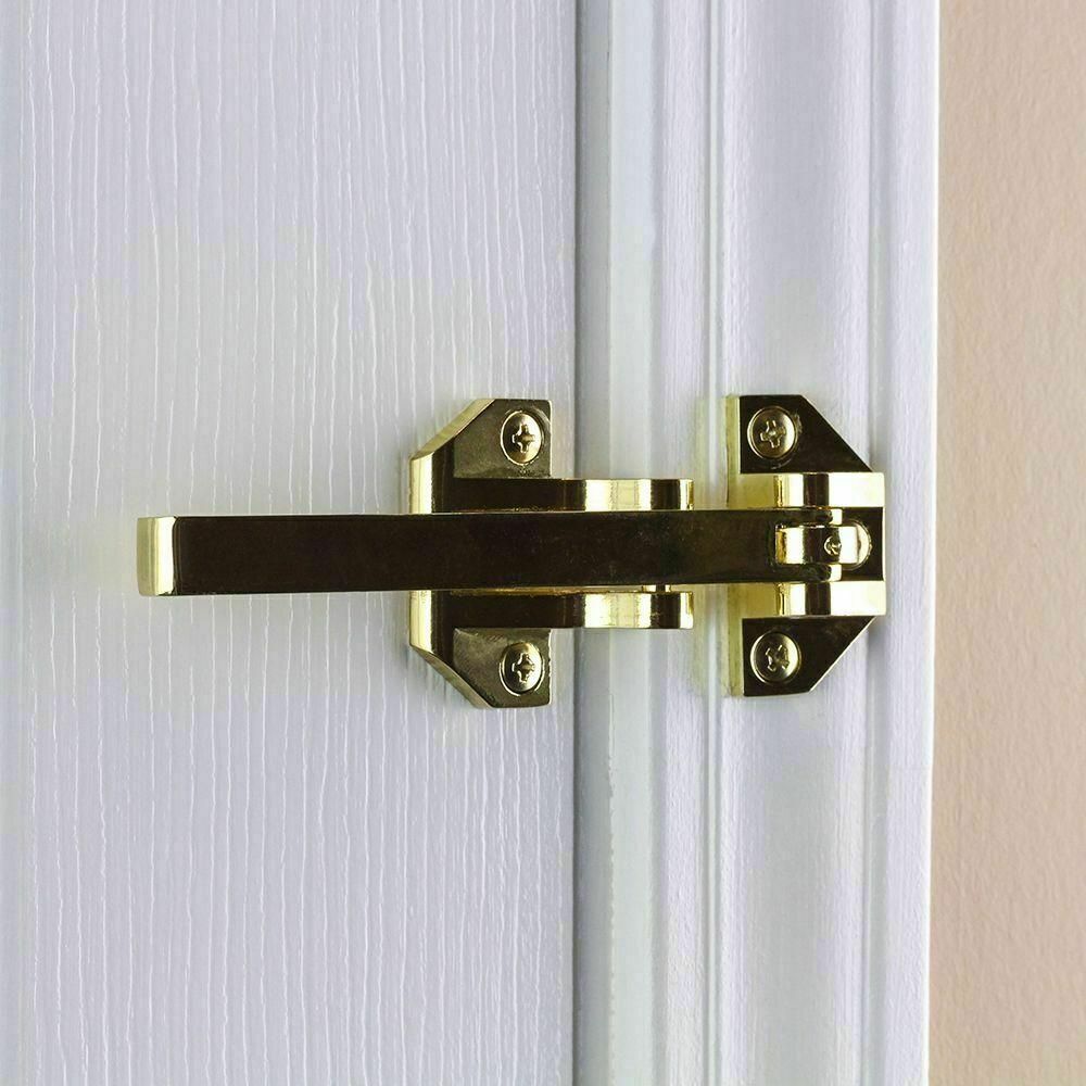 2 pcs Defiant 70582 Brass Heavy-Duty Door Security Guard Lock Home Improvement Defiant 1000 054 204, 70582 - фотография #7