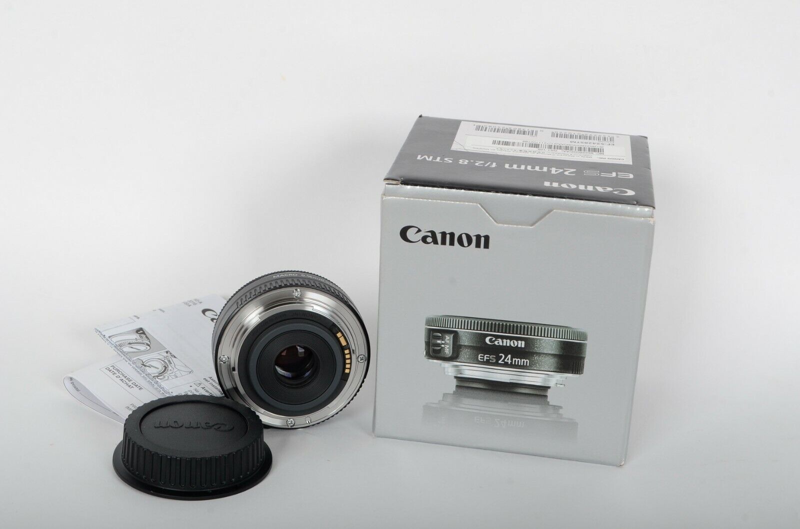 Canon EF-S 24mm f/2.8 STM Lens Mint condition Canon 9522B002 - фотография #2