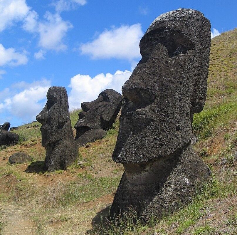 (3) Orgone Moai human head Statue Easter Island Tiki God Spirit Energy Generator Без бренда - фотография #6