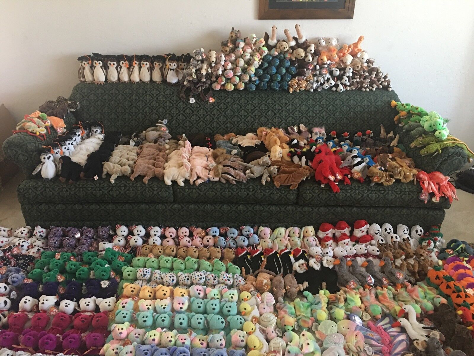 Ty Beanie Babies Huge Lot Over 900 Various 1993-2000 Ty - фотография #7