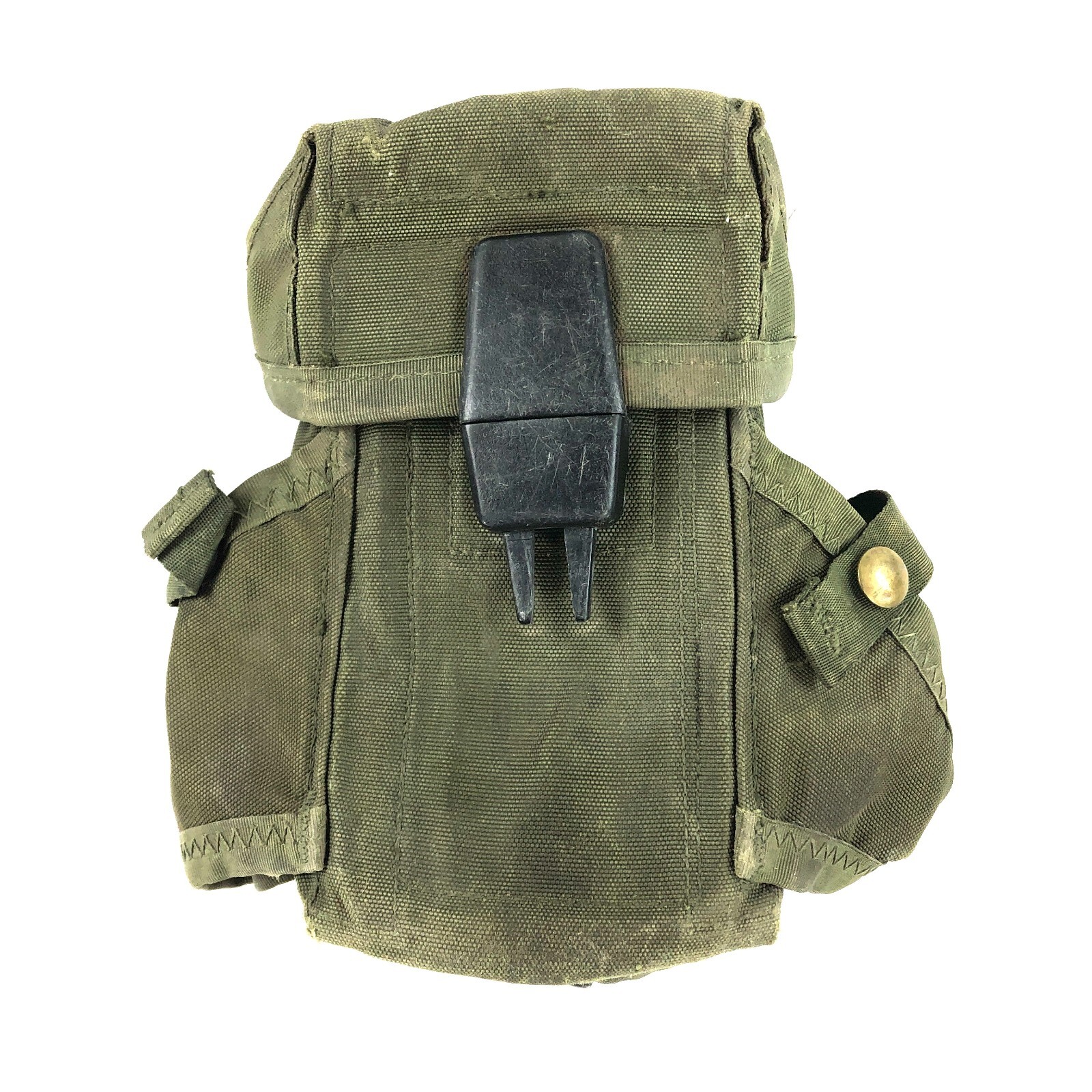 5 USGI M1972 Small Arms Ammunition Cases Vintage ALICE Ammo Pouches Без бренда 8465-001-6482 - фотография #3