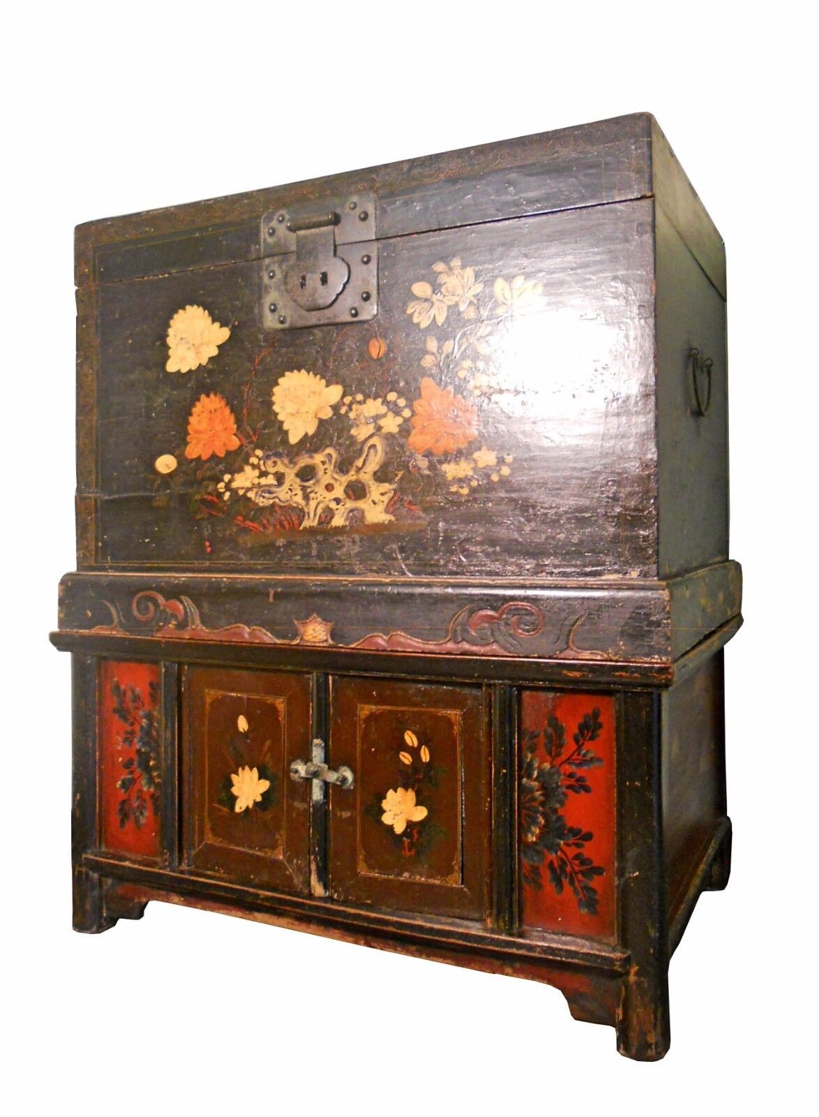  Antique Chinese Chest On Chest (5978), Circa 1800-1849 Без бренда