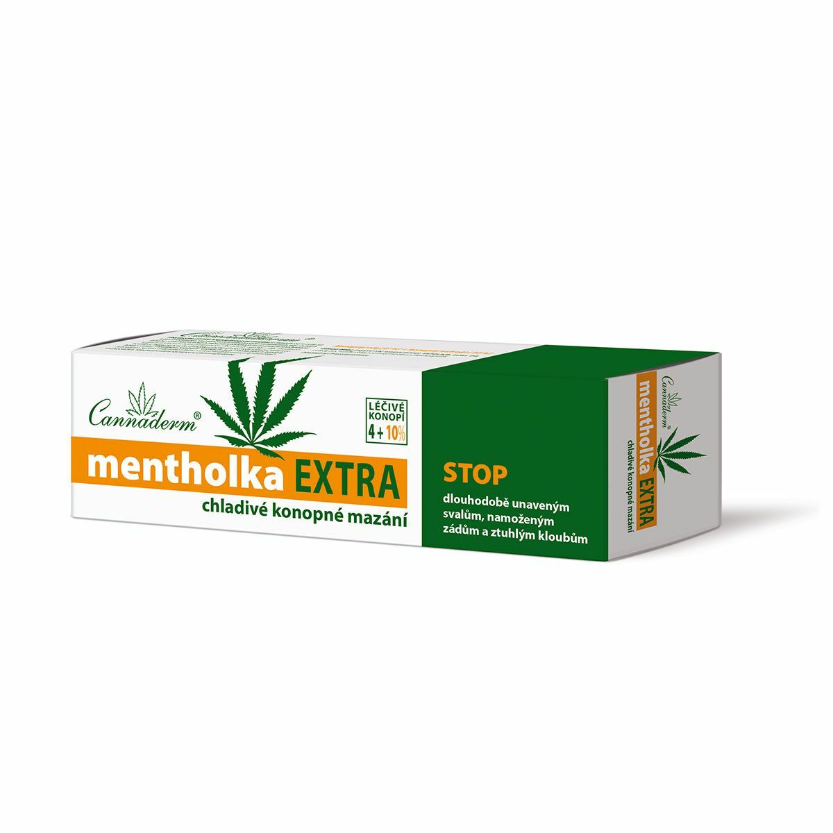 Mentholka Extra Cooling gel for muscle and joints Pain relief Fatigue spine x2 Cannaderm 8594059736475 - фотография #3
