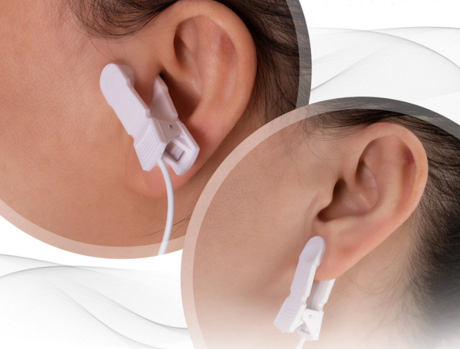 4 EAR CLIP CLAMP ELECTRODES FOR TENS, CES Unbranded does not apply - фотография #6