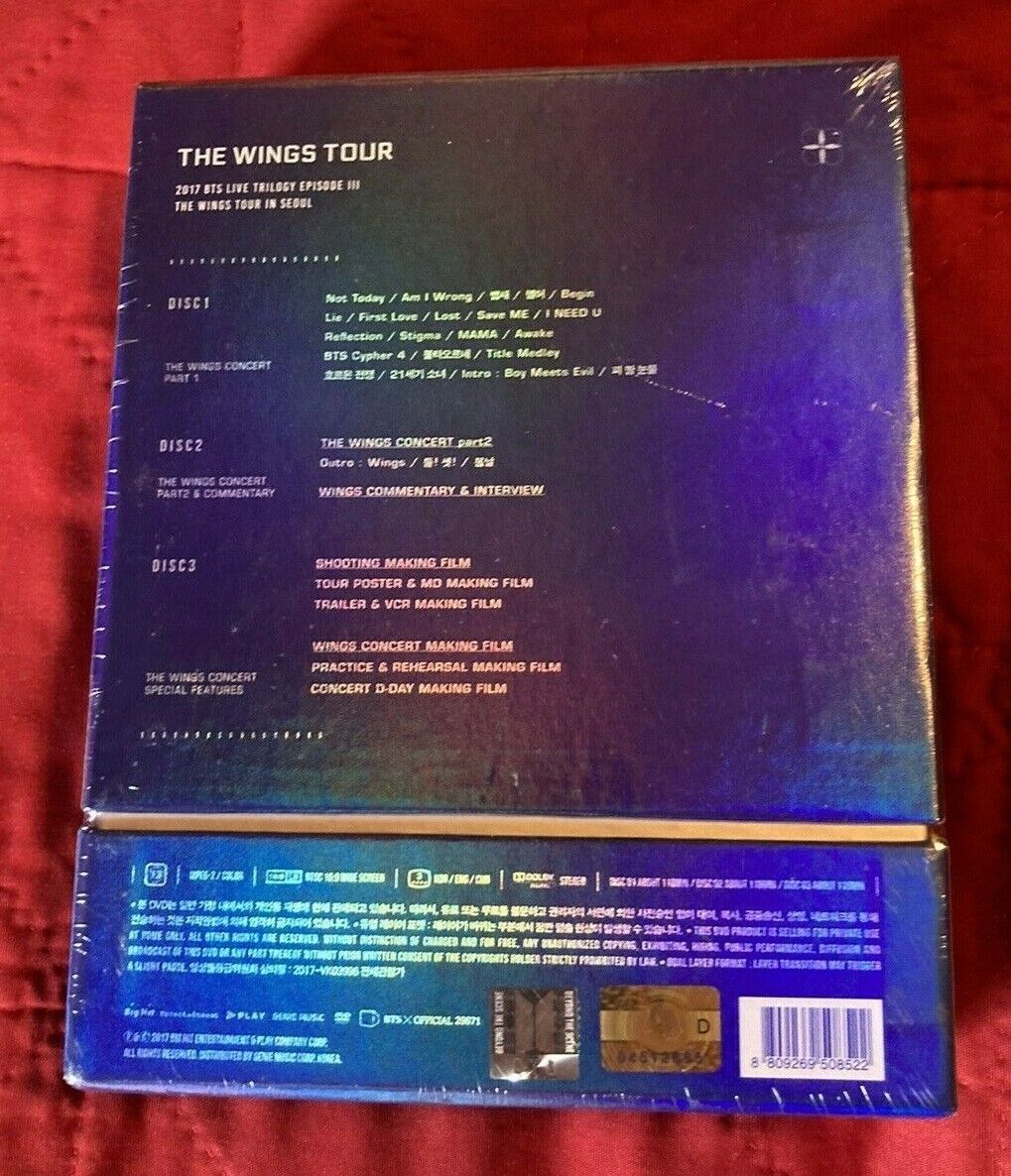 BTS THE WINGS TOUR IN SEOUL BOX "Sealed" MONSTA X, ONEUS K-POP LOT (USA SHIP) Без бренда - фотография #3