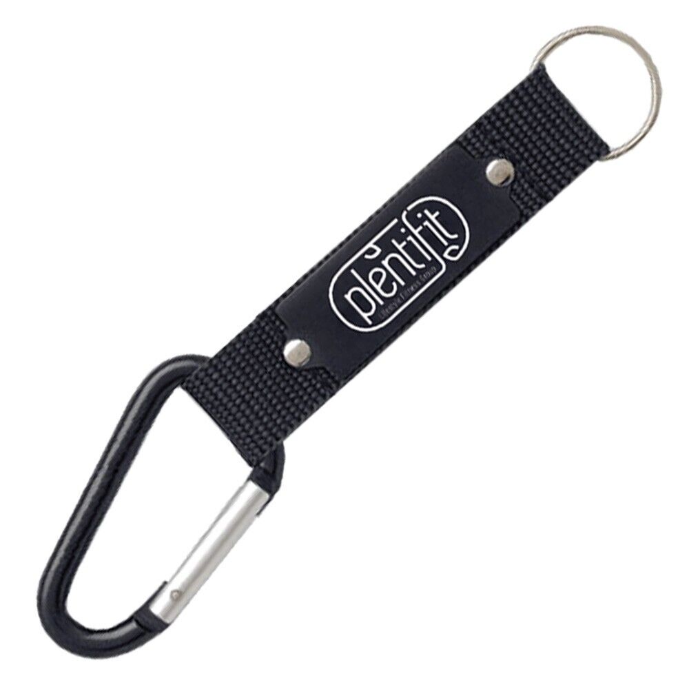 Personalized Strap Happy Carabiner Keychain Printed with your logo/Text -100 QTY Unbranded LAJ - фотография #2