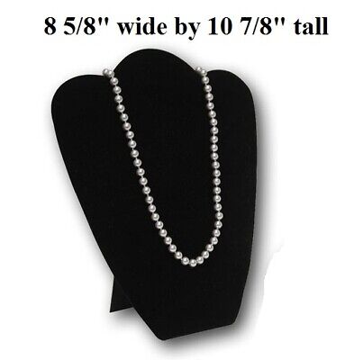 11pc Jewelry Display Set Black Velvet Necklace Holder Ring Displays Easel Stands Unbranded - фотография #3