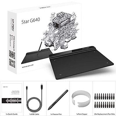 Drawing Tablet XPPen StarG640 Digital Graphics Tablet 6x4 Inch Art Tablet with 8 XP-Pen STARG640 - фотография #9
