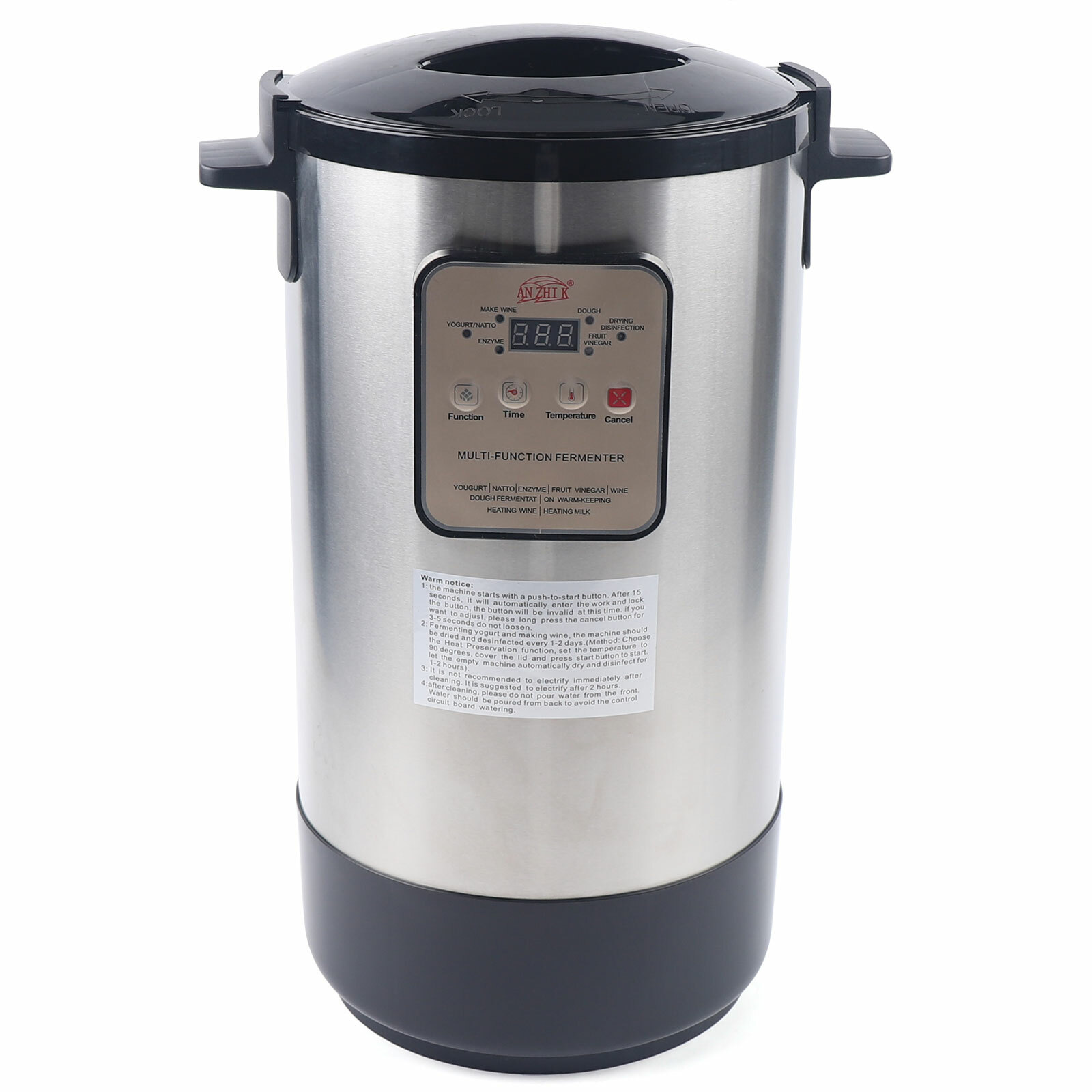 12L Commercial Stainless Steel Yogurt Machine Large Capacity Automatic Appliance Unbranded Does not apply - фотография #7